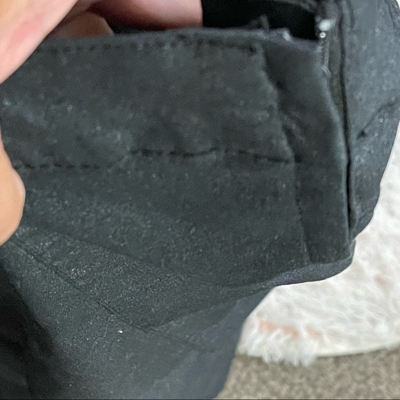 H&M black shimmer skinny trousers sz 12 - Picture 4 of 9